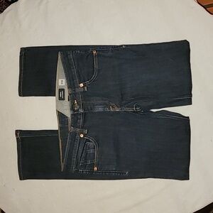 Volcom Vorta Slim Straight Fit Dark Blue Jeans